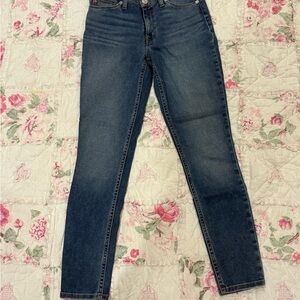 Hudson Jeans Women's Dark Blue Skinny Jeans